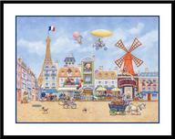 Daffy Duck Art Daffy Duck Art Paris En Avril  - Giclee on Canvas