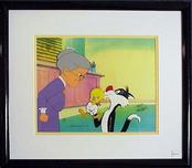 Tweety Bird Art Tweety Bird Art Kiss and Make Up (Large Granny)