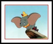 Dumbo Animation Art Walt Disney Animation Artwork Dumbo Lithograph
