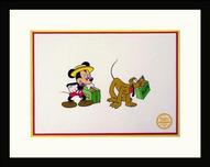 Pluto Art Walt Disney Animation Artwork Mr. Mouse Takes A Trip