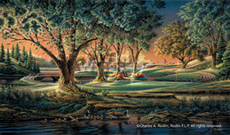 Terry Redlin Terry Redlin Spring on the Greens