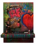 Carlos and Albert Carlos and Albert Small Standing Graffiti Chimp