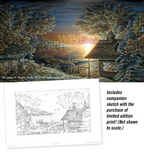 Terry Redlin Terry Redlin Sunset Retreat