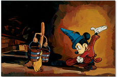Mickey Mouse Art Mickey Mouse Art The Sorcerer's Apprentice