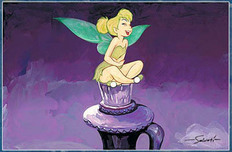 Peter Pan Art Peter Pan Art Tickled Tink