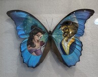 Beauty And The Beast Art Walt Disney Animation Artwork Beauty and the Beast (Framed)
