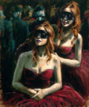 Fabian Perez Fabian Perez Venetian Cortasanas - Study