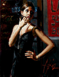 Fabian Perez Fabian Perez Waiting for Customers III