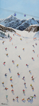 Ana Moran Fine Art Ana Moran Fine Art Skiing is Believing (Original)