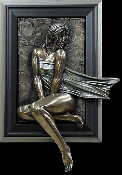 Bill Mack Windswept (Bonded Mixed Metals) (Framed)