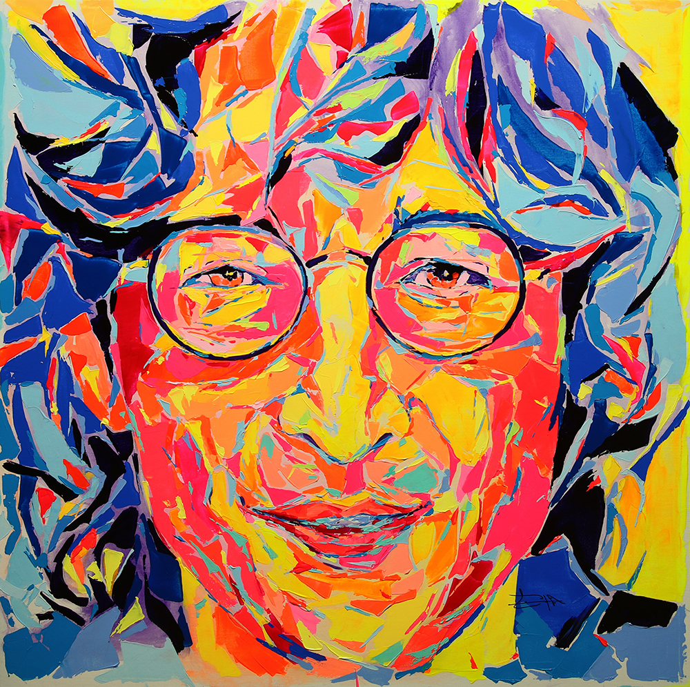 Federico Lopez John Lennon (Original) (Gallery Wrapped)