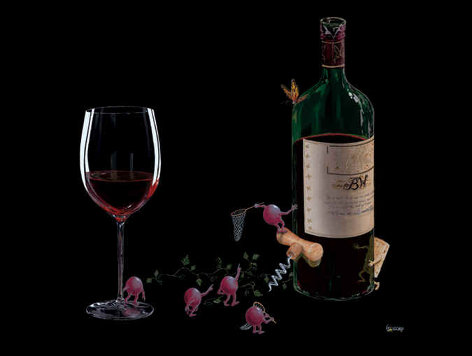 Michael Godard Butterfly Wine (SN)
