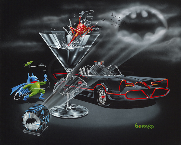 Michael Godard Bat-Tini (Superhero Edition)