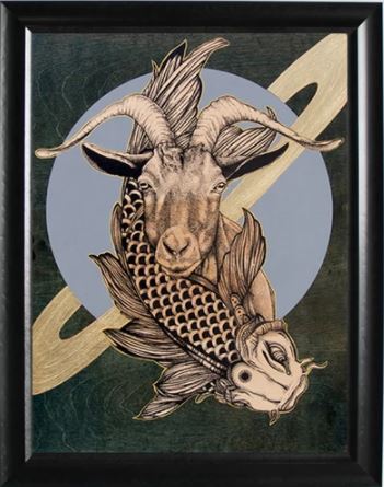 Daniel Ryan Capricorn (Framed)