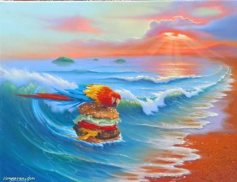 Jim Warren Cheeseburger in Paradise