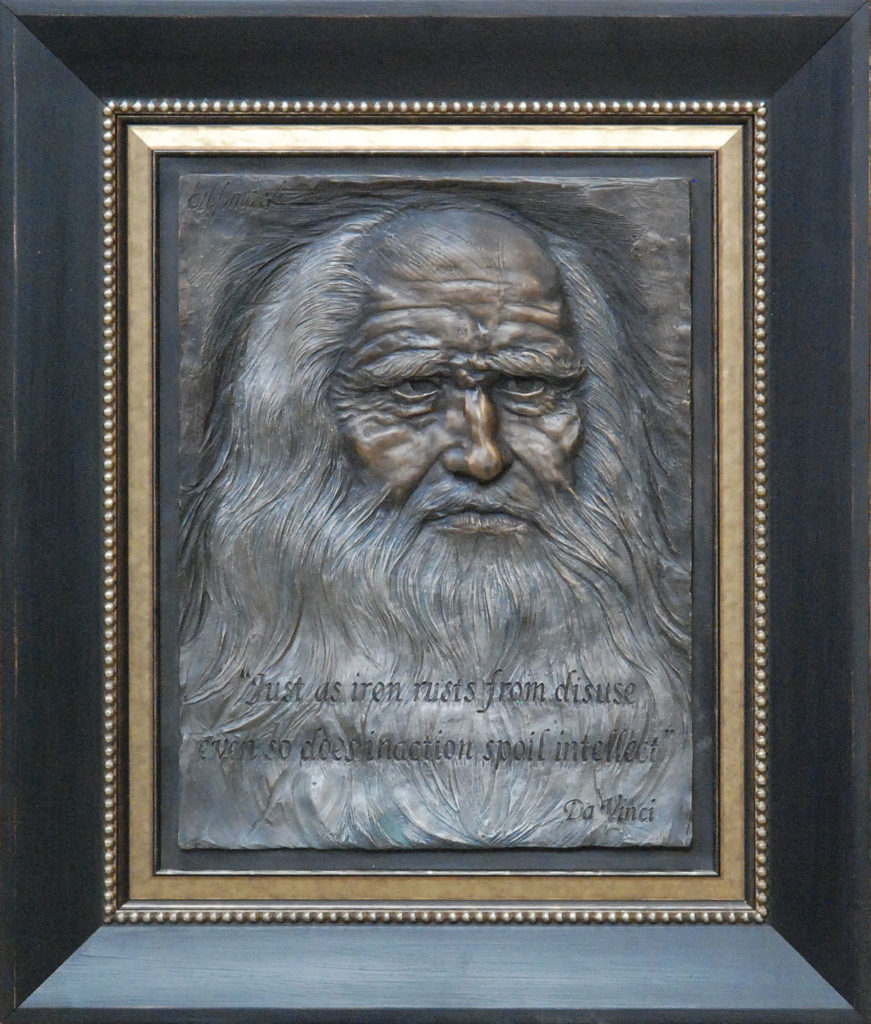 Bill Mack Da Vinci (Bonded Bronze) (Framed)