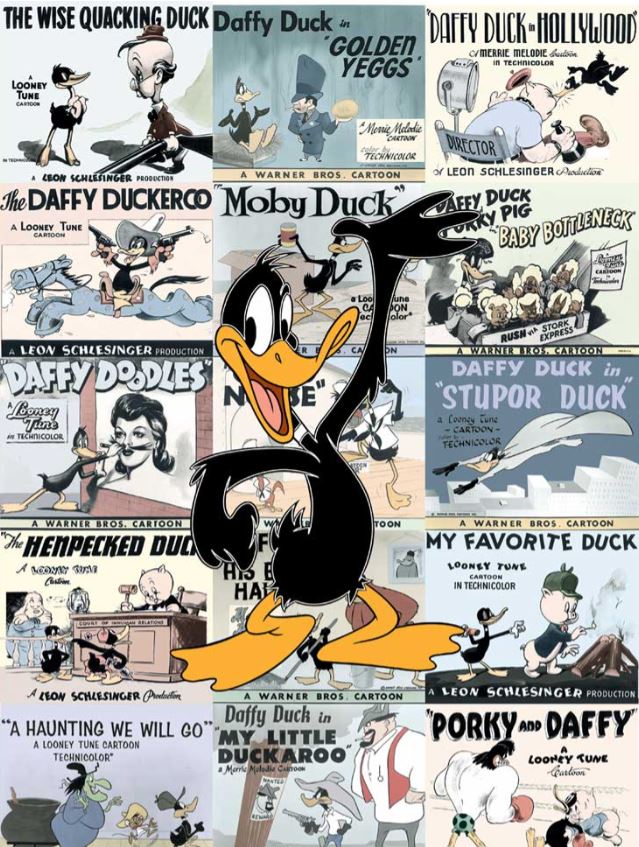 Warner Brothers Daffy Lobby Card