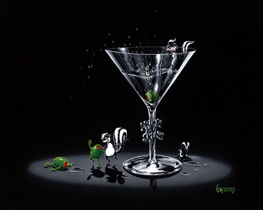 Michael Godard Drunk as a Skunk (G)