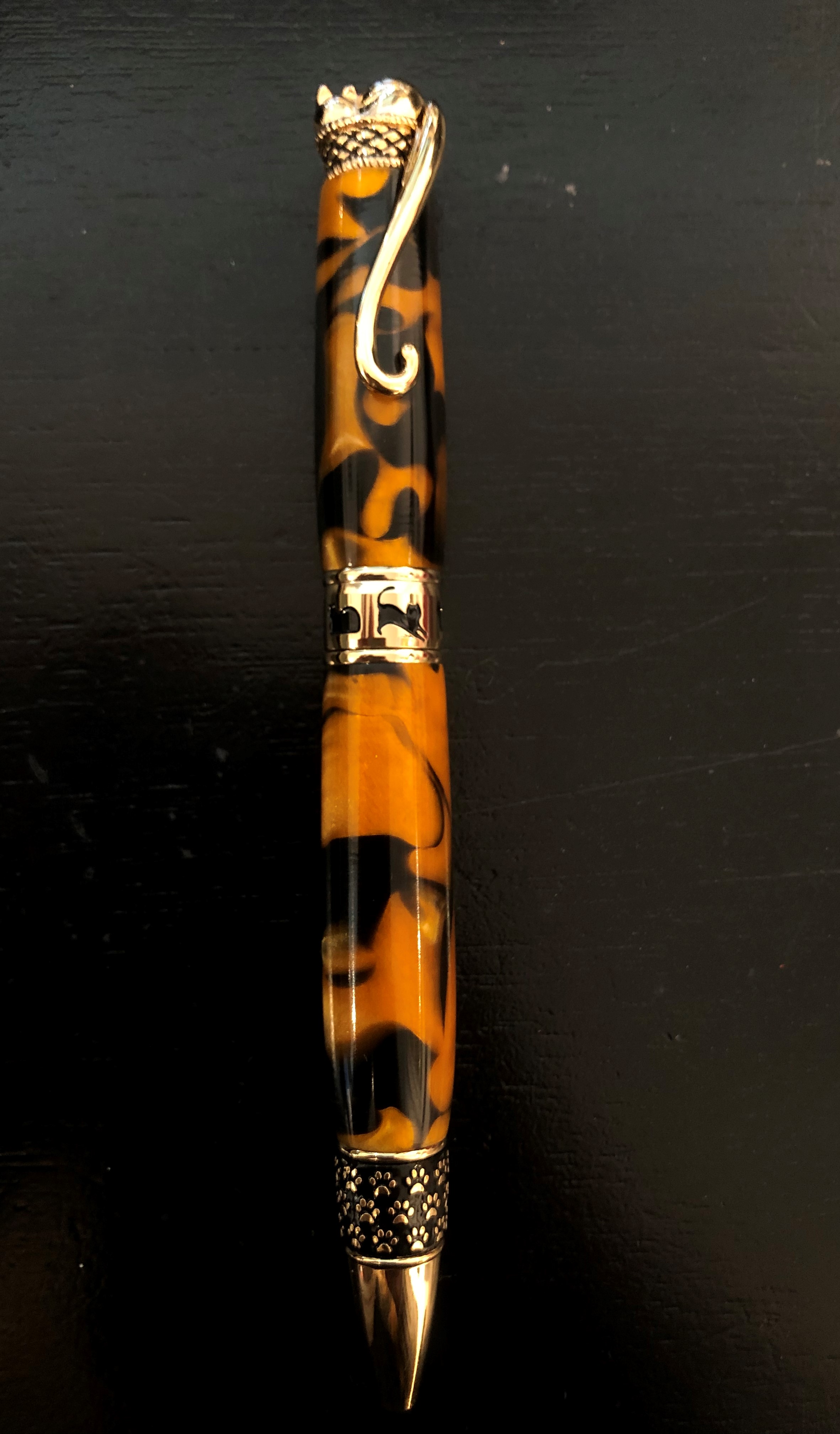 Allywood Creations Cat Pen - 24kt Bengal Tiger 