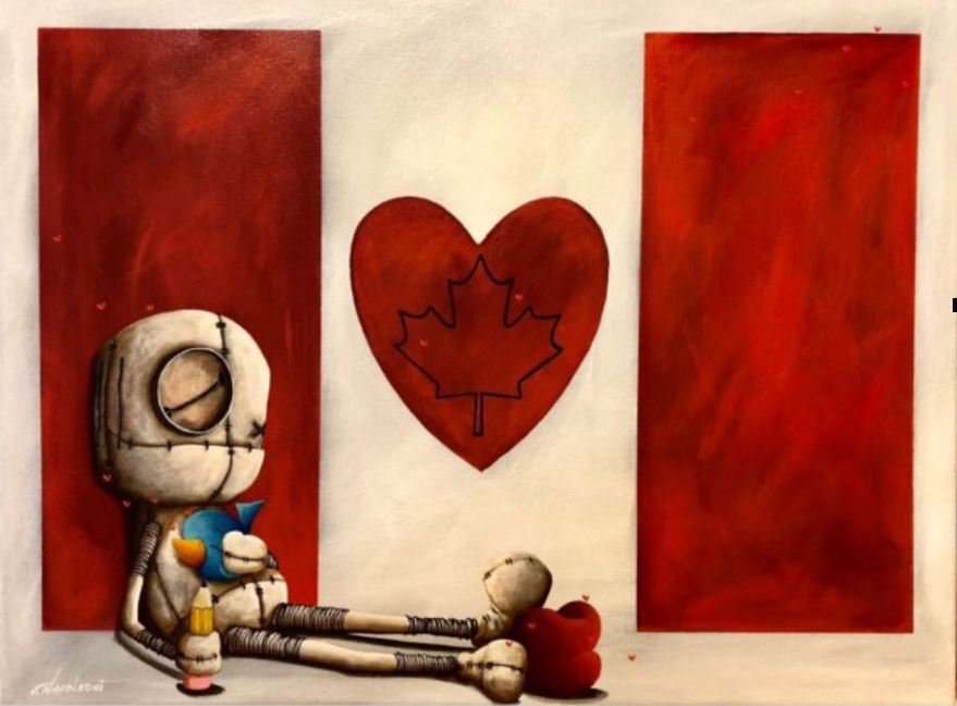 Fabio Napoleoni I Love Yah (SN) (Gallery Wrapped)