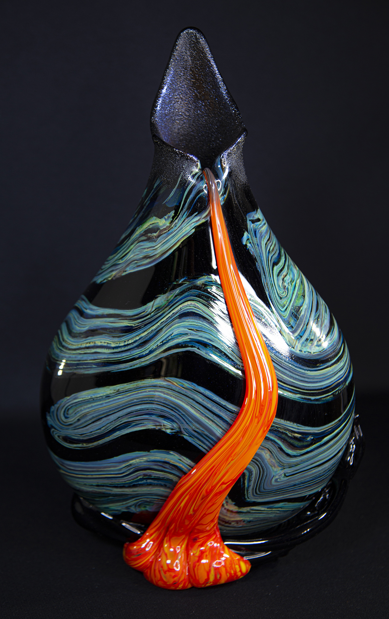 Moe Hot Glass Inversion Surface Flow Vase