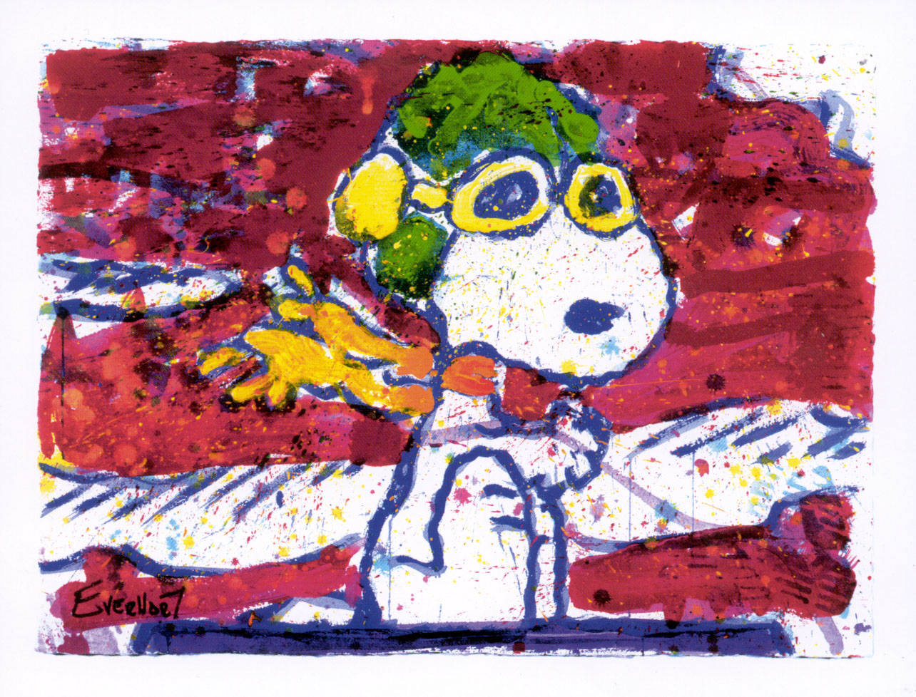 Tom Everhart Low Fat Meal Over Santa Monica