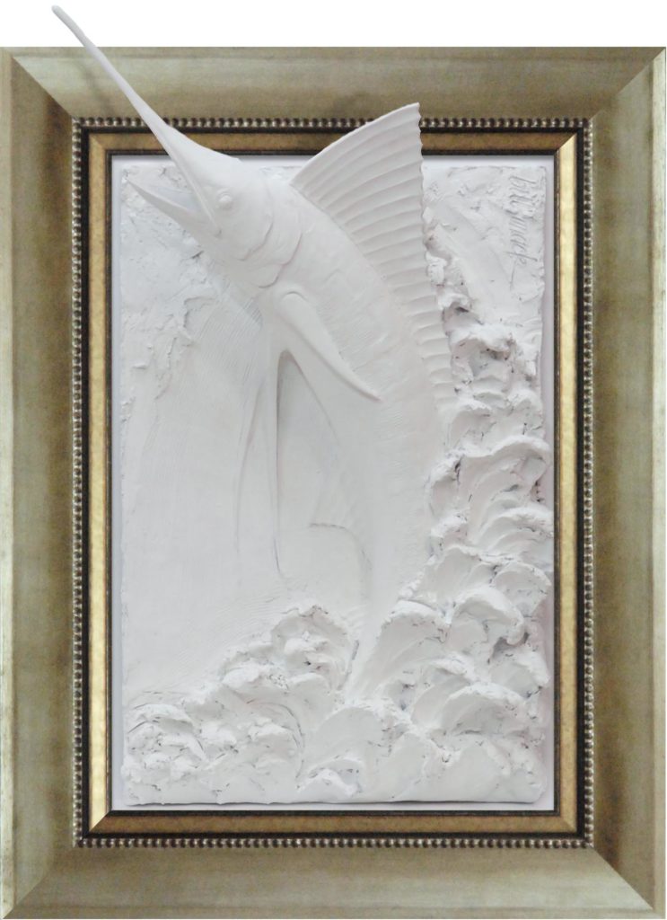 Bill Mack Ocean Predator (Bonded Sand) (Framed)