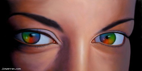 Jim Warren Rainbow Eyes