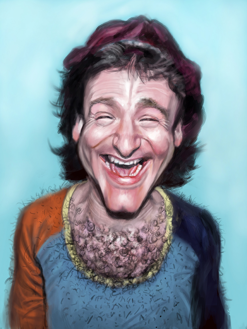 Kevin Nealon Robin Williams (Gallery Wrapped)