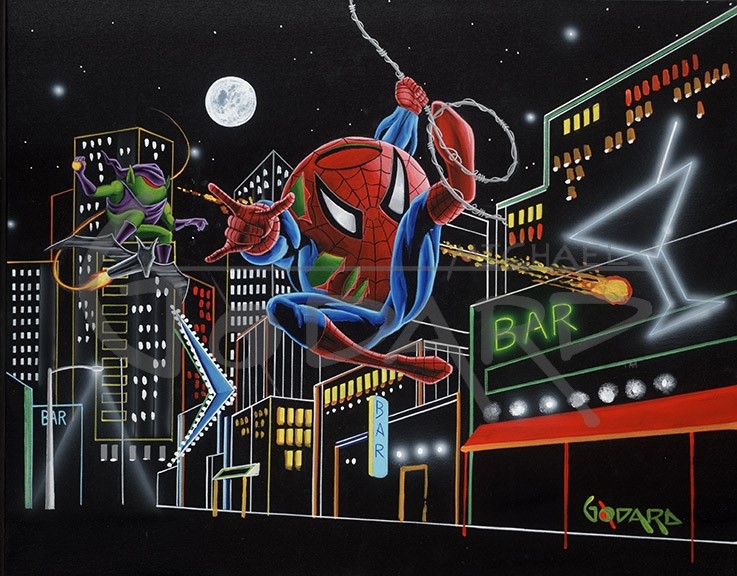 Michael Godard Spider-Tini (SN) 