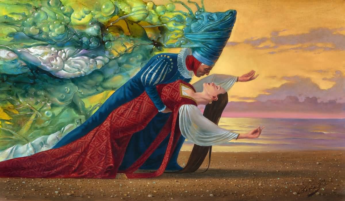 Michael Cheval Sunset Lullaby (SN)