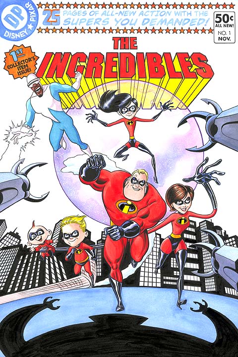 Bill Morrison The Incredibles #1 (Deluxe)