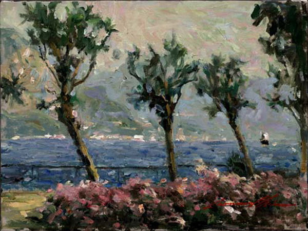 Leonard Wren View From Bellagio