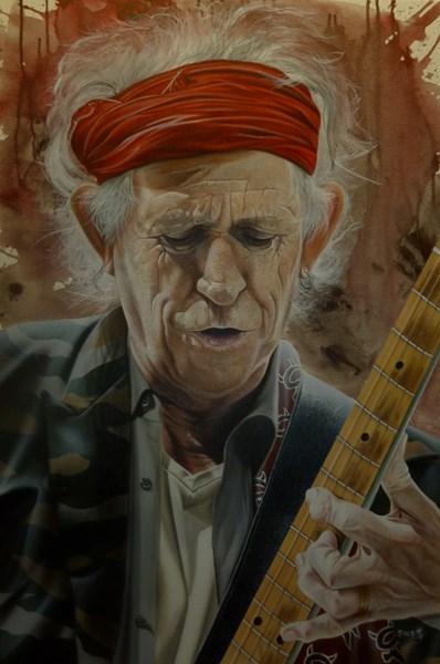 Stickman A Man of Wealth and Taste - Keith Richards (SN)