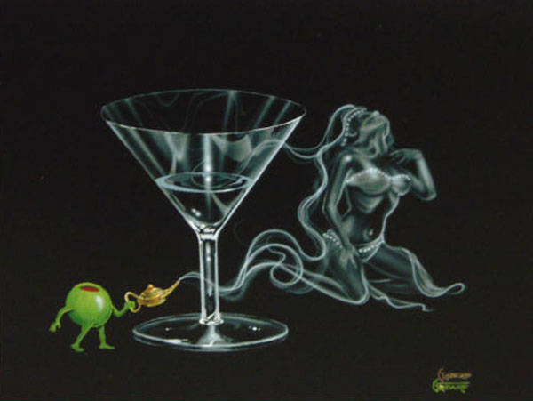 Michael Godard I Dream of Martini Genie (AP)