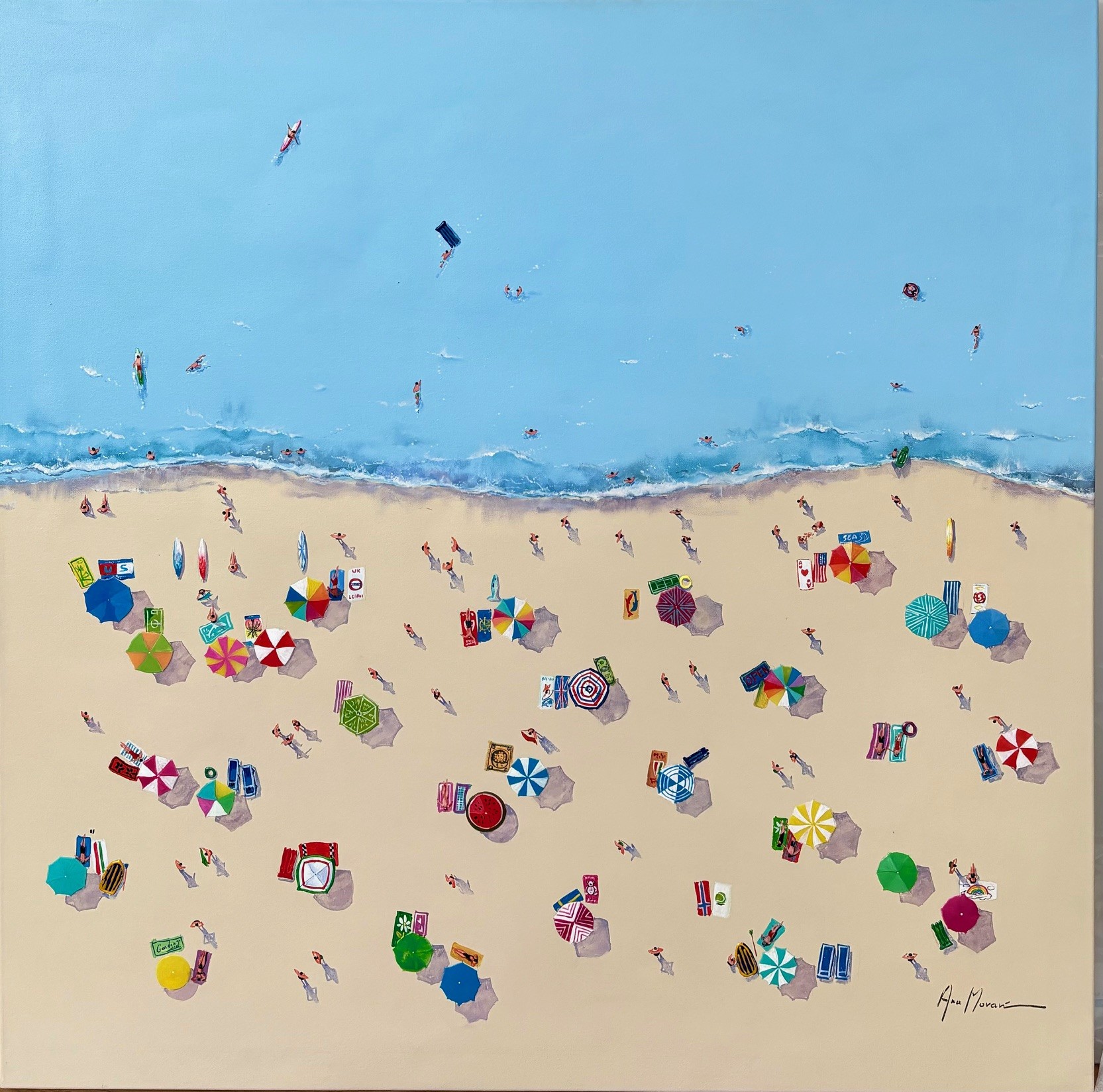 Ana Moran Floating By