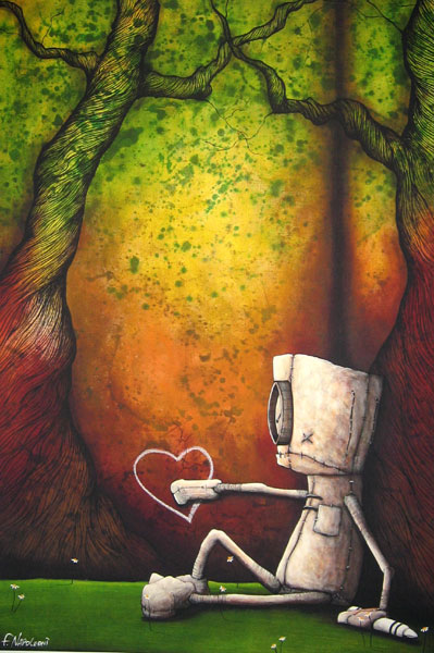 Fabio Napoleoni Your Presence Is Required (OE) (Framed)