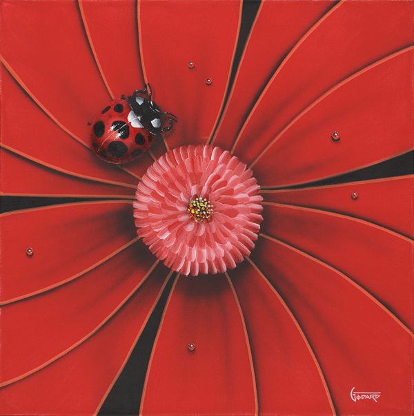 Michael Godard Red Lady Bug (G)