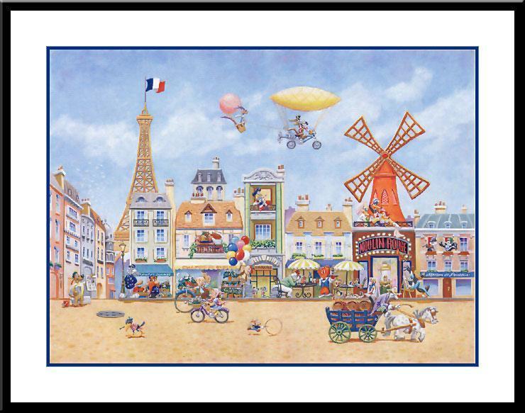 Kirk Mueller Paris En Avril  - Giclee on Canvas