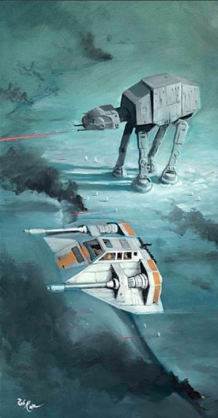 Rob Kaz Snow Speeder Fly Over (SN)