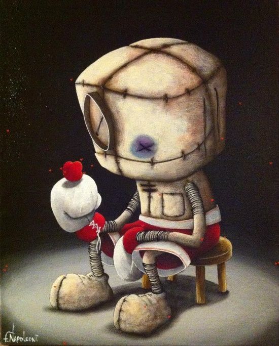 Fabio Napoleoni We Fight For What We Love (SN) (Itty Bitty) Paper